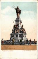 Arad, A 13 vértanú szobra. Bloch H. kiadása / martyrs monument (EK)