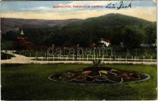 1914 Marosújvár, Uioara, Ocna Mures; park és uszoda / park, spa (Rb)
