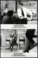 1975 ,,Agyő haver" című francia film jelenetei és szereplői, 12 db vintage produkciós filmfotó, kisebb hibákkal,18x24 cm