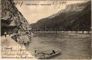 1904 Orsova, Kazán-szoros. Kick Nándor kiadása / Kasanpartie / Cazane / gorge, canal (EB)