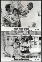 1985 ,,Bagoly mondja a verébnek című kubai film jelenetei és szereplői, 5 db vintage produkciós filmfotó, 18x24 cm
