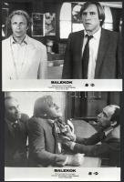 1983 ,,Balekok" című francia film jelenetei és szereplői, kisebb hibákkal, 10 db vintage produkciós filmfotó, 18x24 cm