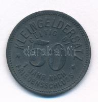 Német Birodalom / Schmölln 1918. 50pf KLEINGELDERSATZ Zn szükségpénz T:2 German Empire / Schmölln 1918. 50 Pfennig KLEINGELDERSATZ Zn necessity coin C:XF