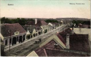 1916 Szenc, Szencz, Szempcz, Senec; Rákóczy Ferenc utca. Jungkőnig József kiadása / street