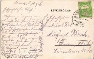 1916 Szenc, Szencz, Szempcz, Senec; Rákóczy Ferenc utca. Jungkőnig József kiadása / street