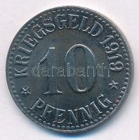 Német Birodalom / Cassel 1919. 10pf KRIEGSGELD Fe szükségpénz T:1-,2 German Empire / Cassel 1919. 10 Pfennig KRIEGSGELD Fe necessity coin C:XF