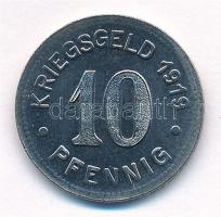 Német Birodalom / Bottrop 1919. 10pf "KRIEGSGELD" Fe szükségpénz T:1-,2 German Empire / Bottrop 1919. 10 Pfennig "KRIEGSGELD" Fe necessity coin C:AU,XF