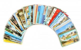 Kb. 100 db MODERN magyar város képeslap / Cca. 100 modern Hungarian town-view postcards