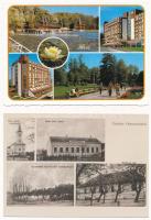 63 db VEGYES magyar város képeslap / 63 mixed Hungarian town-view postcards