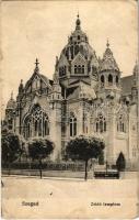1912 Szeged, Zsidó templom, zsinagóga (EM)