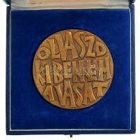 Csíkszentmihályi Róbert (1940-2021) (?) DN "Olvaszd ki bennem a vasat!" Br emlékplakett Jó...