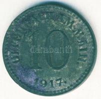 Német Birodalom/Császárság/Offenbach a.M. 1917. 10Pf Zn szükségpénz T:3