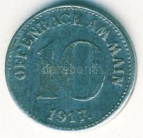 Német Birodalom/Császárság/Offenbach a.M. 1917. 10Pf Fe szükségpénz T:3