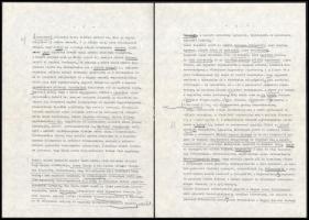 1982 Keresztury Dezső (1904-1996) Széchenyi-díjas író, költő, irodalomtörténész Kodály-emlékünnepség...