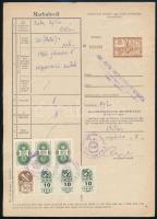 33 db marhalevél az 1960-as évekből