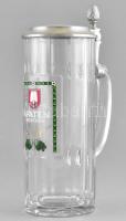 Spaten München ón fedeles söröskorsó, formába öntött üveg, 0,5 l, m: 20 cm
