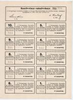 Kaposvár 1926. "Somogymegyei Keresztény Irodalmi és Nyomdai Részvénytársaság Kaposvár" rés...