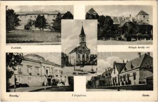 1940 Várpalota, Tisztilak, kastély, zárda, Római katolikus templom, Mátyás király vár