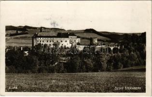 1935 Cesky Sternberk, Böhmisch Sternberg; castle