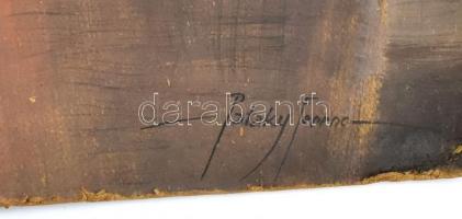 vitéz Pataky Ferenc (1897-?): Műtermi csendélet. Tempera, karton, jelzett, sérült, részben javított,...