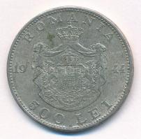 Románia 1944. 500L Ag "I. Mihály" T:1- Romania 1944. 500 Lei Ag "Mihai I" C:AU K...