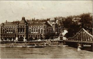1929 Budapest XI. Szent Gellért gyógyfürdő és szálloda, villamos. Photo Erdélyi (b)