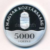2008. 5000Ft Ag "XXIX. Nyári Olimpiai Játékok - Peking 2008" kapszulában T:PP Adamo EM217