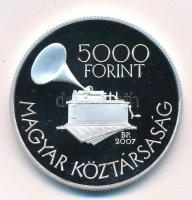 2007. 5000Ft Ag "Kodály Zoltán" kapszulában T:PP Adamo EM211