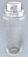 WMF kraklé üveg, acél fedős shaker, etikettel jelzett, hibátlan, m:19 cm