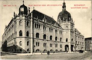 1909 Budapest IX. Iparművészeti Múzeum, Első Magyar Országos Bélyegkiállítás 1909. március 7-14.