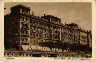 Budapest V. Grand Hotel Hungária szálloda, rakpart