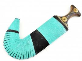 Keleti dísztőr, kopott, h:34cm