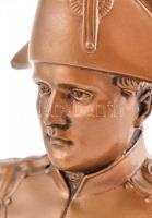 Bonaparte Napóleon büszt, spiater, jelzés nélkül, m:12cm