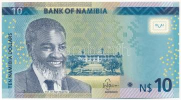 Namíbia 2015. 10N$ T:I Namibia 2015. 10 Namibia Dollars C:UNC Krause P#16