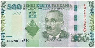Tanzánia 2010. 500Sh T:I Tanzania 2010. 500 Shilling C:UNC Krause P#40