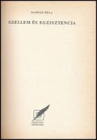 Hamvas Béla: Szellem és egzisztencia. Pannónia Könyvek. Hamvas Béla tanulmányainak a szövegét gondoz...