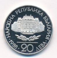 Bulgária 1988. 20L Ag "100 éves a Szófiai Egyetem" T:PP
Bulgaria 1988. 20 Leva Ag "1...