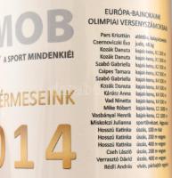 Magyar Olipmiai Bozotság 2014es bögre, porcelán, jelzés nélkül, hibátlan, m:9,5cm