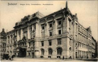 1909 Budapest VI. Magyar Királyi Zeneakadémia (EK)