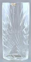 Parádi kristály váza jelzett, hibátlan. 27,5 cm