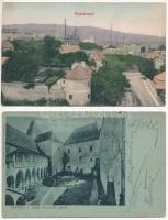 Vajdahunyad, Hunedoara; 2 db régi képeslap / 2 pre-1945 postcards