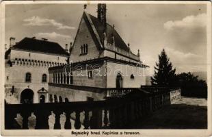 1934 Bajmóc, Bojnice; Bojnicky hrad / Gróf Pálffy kastély / castle (fl)