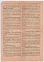 1945. "Kassai Ipari Hitelszövetkezet" szlovák nyelvű betétkönyv, tétel, jegyzék T:III