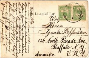 Pécel, Kelecsényi kastély. Szamek Dávid kiadása (szakadás / tear)