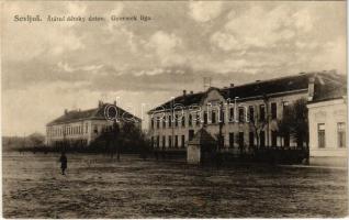 1926 Nagyszőlős, Nagyszőllős, Vynohradiv (Vinohragyiv), Sevljus, Sevlus; Gyermekliga / Státní detsky ústav / State Children's Institute