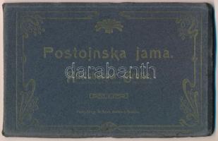 Postojnska jama, Adelsberger Grotte; leporello with 12 cards (non PC)