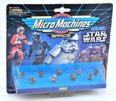 Star Wars Micro Machines retró miniatűr figurák (Ewoks), 9 db, bontatlan csomagolásban