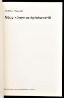Palladio, Andrea: Négy könyv az építészetről. Bp., 1988. Képzőművészeti kiadó, Kiadói. kissé kopott ...