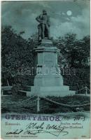 1900 Temesvár, Timisoara; Scudier szobor / Scudier-Denkmal / monument, statue (EK)