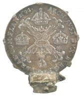 Osztrák Németalföld 1784B Koronatallér Ag "II. József" Körmöcbánya (31,83g) T:3 körben fül...